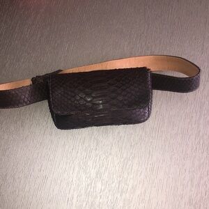 Costume made  snake belt bag